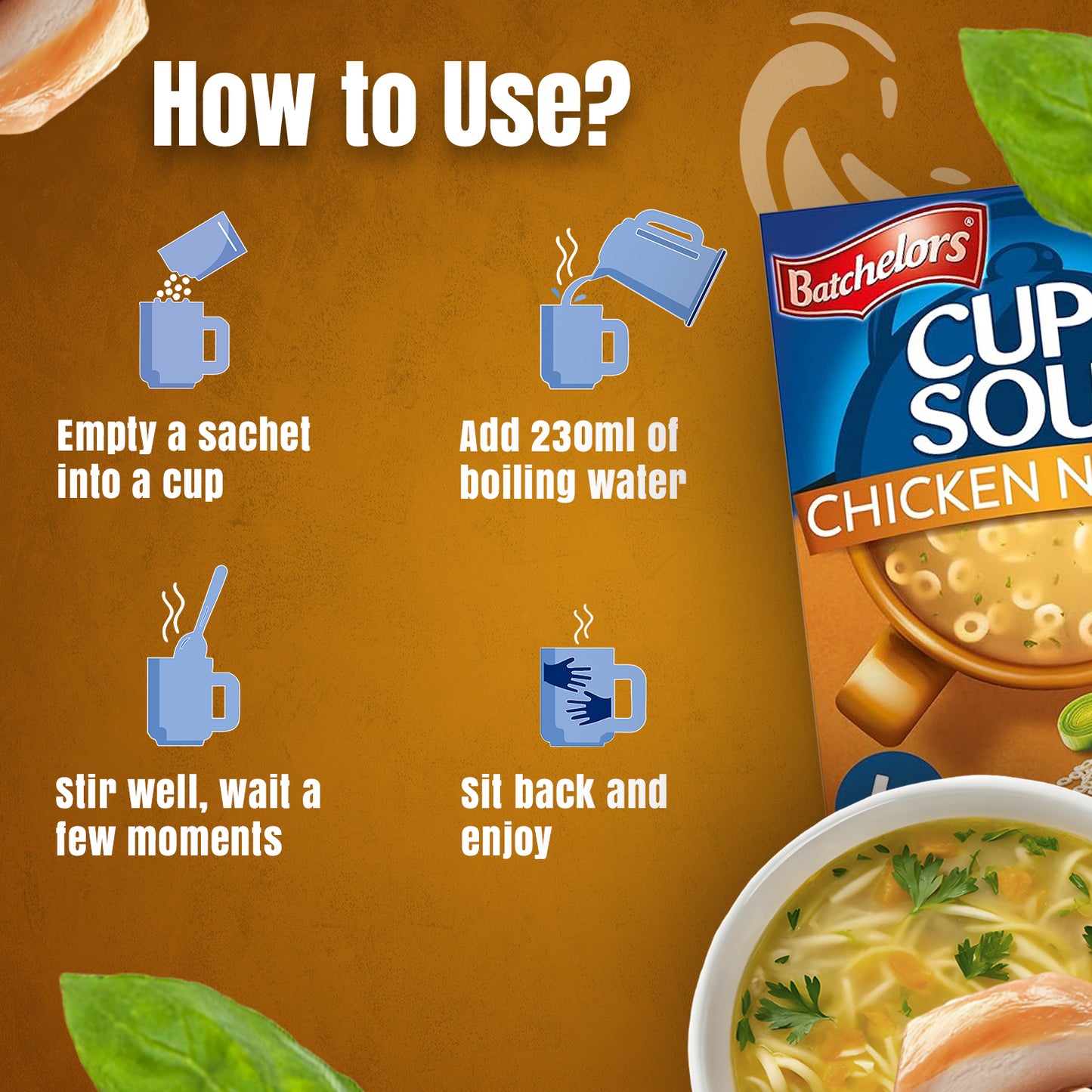 Batchelors Cup A Soup Chicken Noodle, 94g