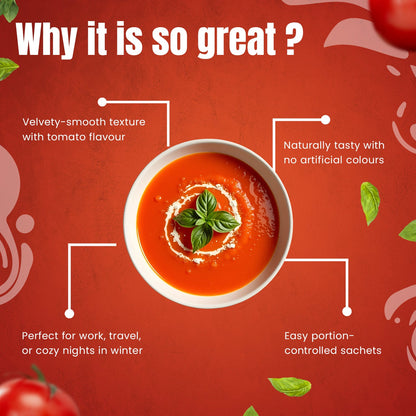 Batchelors - Cup A Soup Tomato | Instant Sachets Pack of 4 (93g)