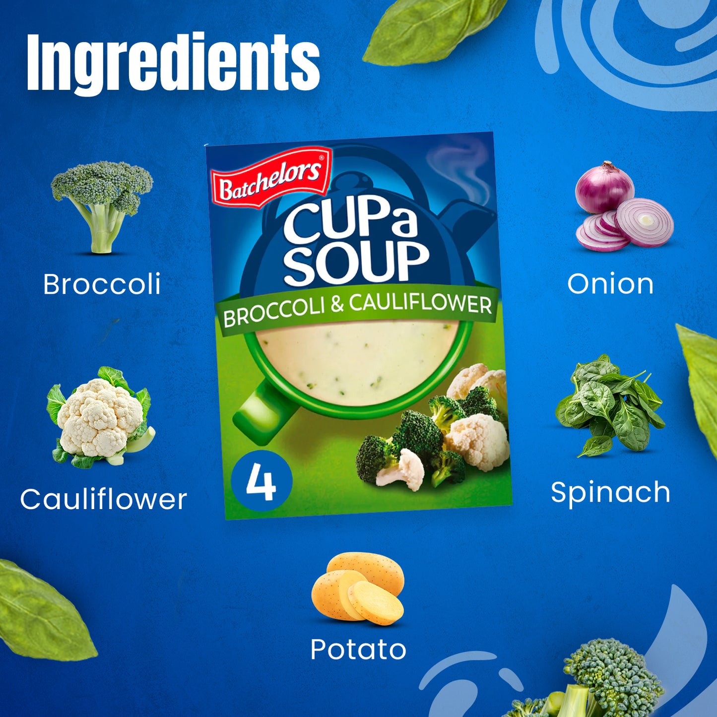 Batchelors Cup A Soup Broccoli and Cauliflower, 101g