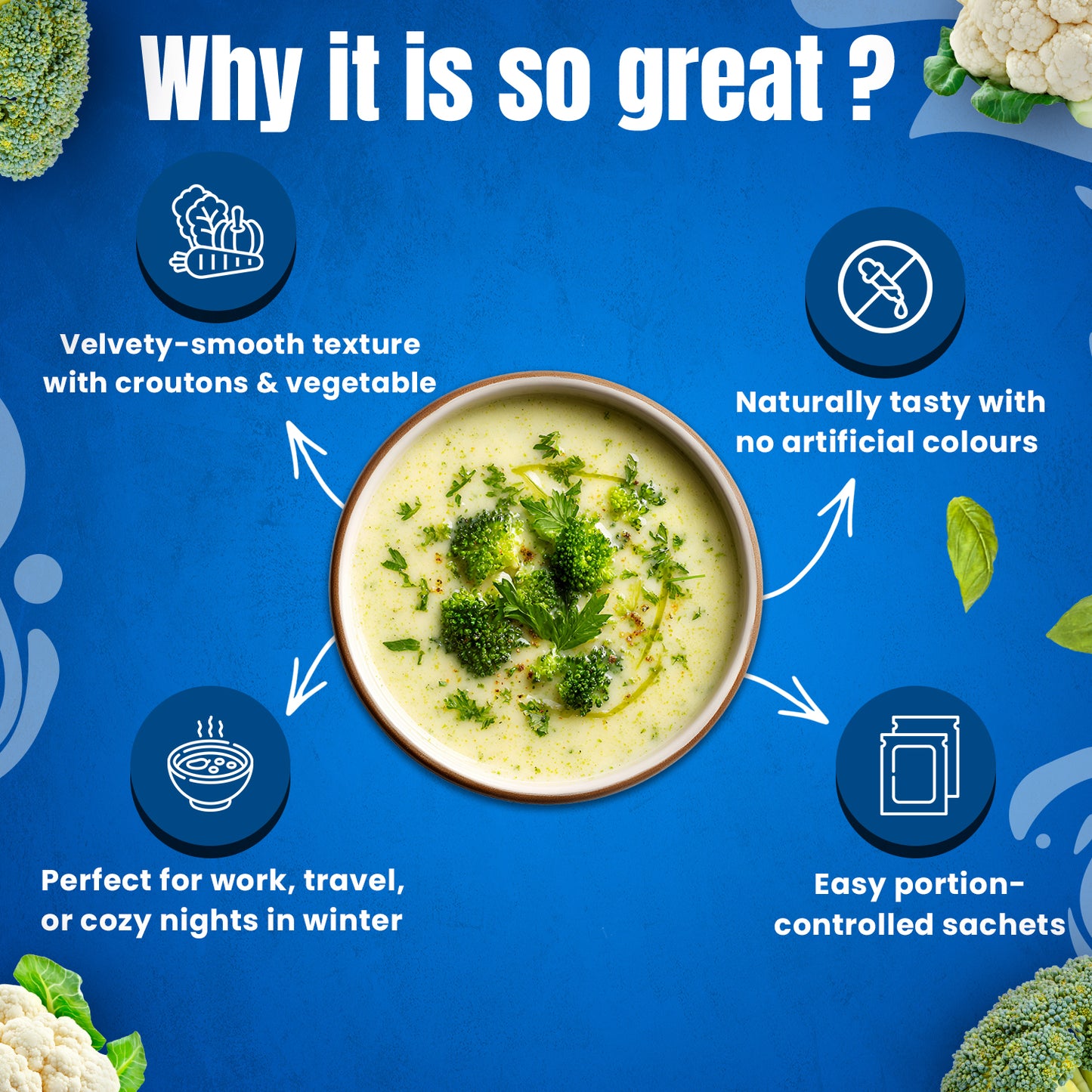 Batchelors Cup A Soup Broccoli and Cauliflower, 101g