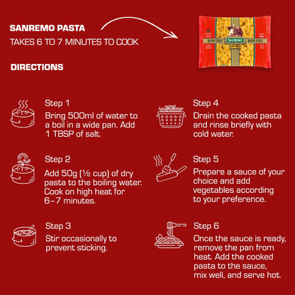 San Remo - Bowties Pasta (500g)