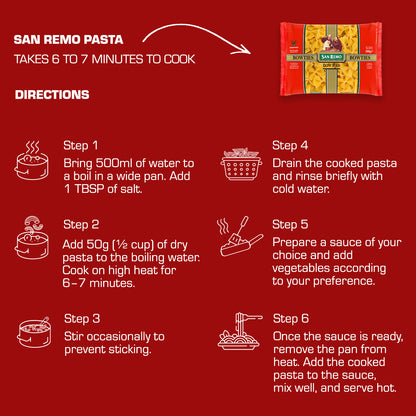 San Remo - Bowties Pasta (500g)