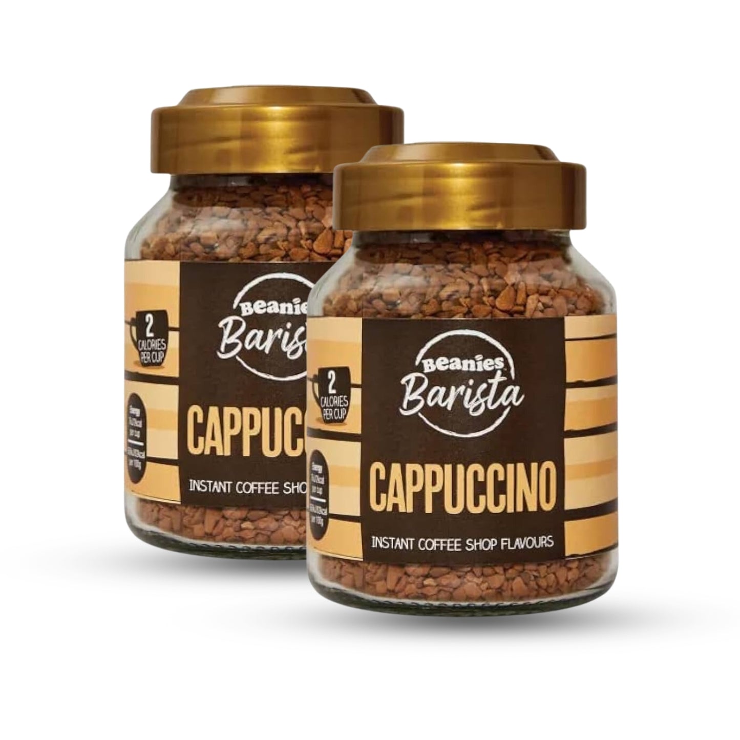 Beanies Barista Range - Cappuccino Instant Coffee, 50g