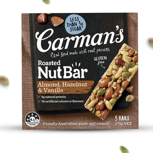 Carmans Bar Nut Almond, Hazelnut & Vanilla 175g