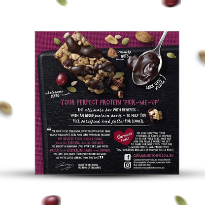 Carmans Bar Protein Dark Choc Cranberry 200g