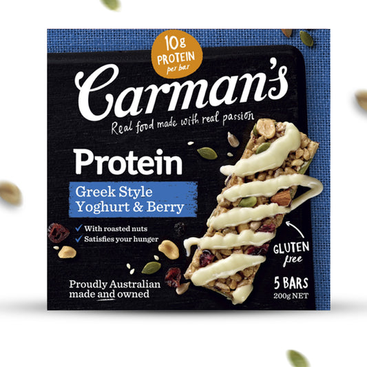 Carmans Bar Protein Greek Yoghurt & Berry 200g