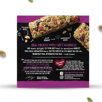 Carmans Muesli Bars Traditional Super Berry 270g
