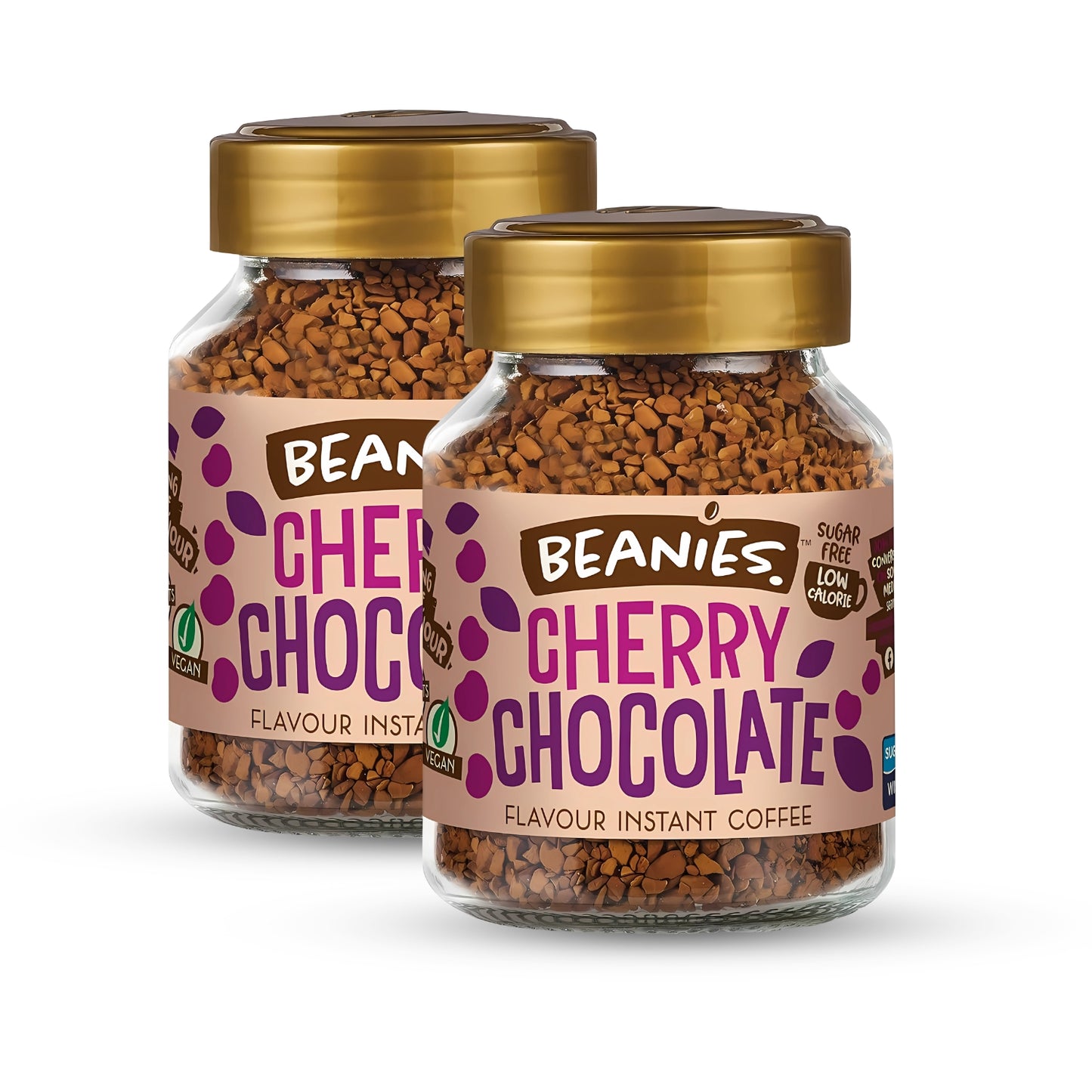 Beanies Cherry Chocolate Flavour Instant Coffee, 50g
