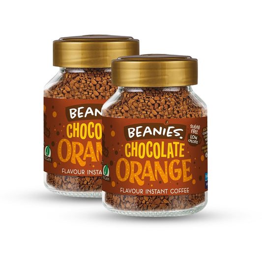 Beanies Chocolate Orange Flavour Instant Coffee, 50g