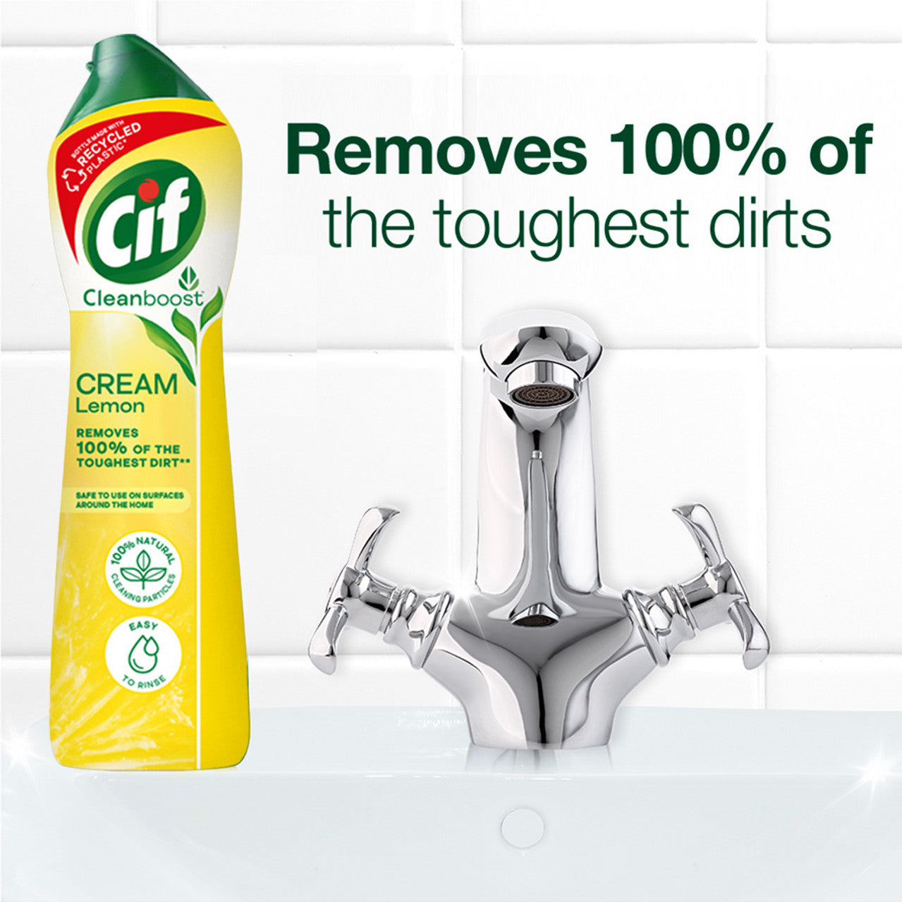 Cif Lemon Cream Surface Cleaner 500ml