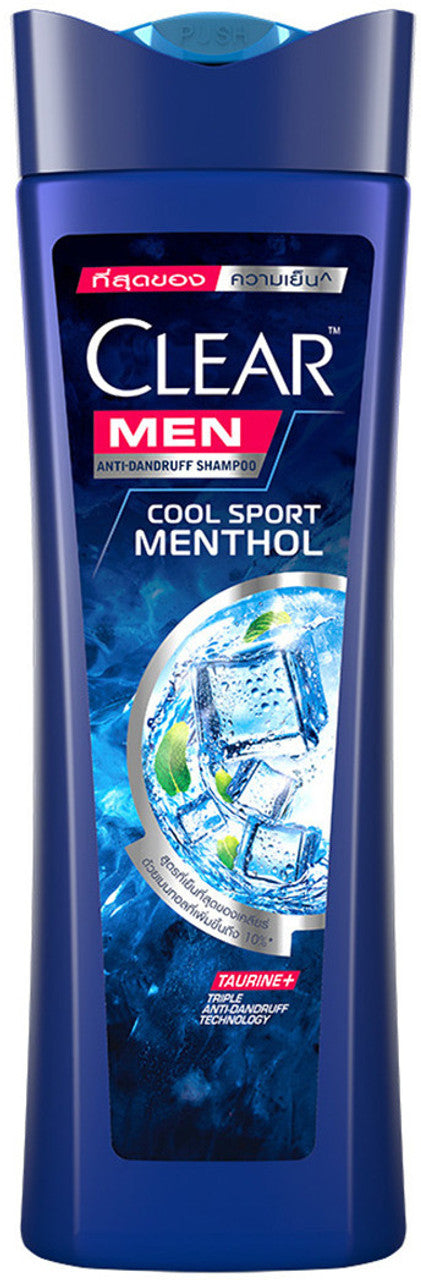 Clear Men Cool Sport Menthol Anti-Dandruff Shampoo, Removes Grease -310 ml