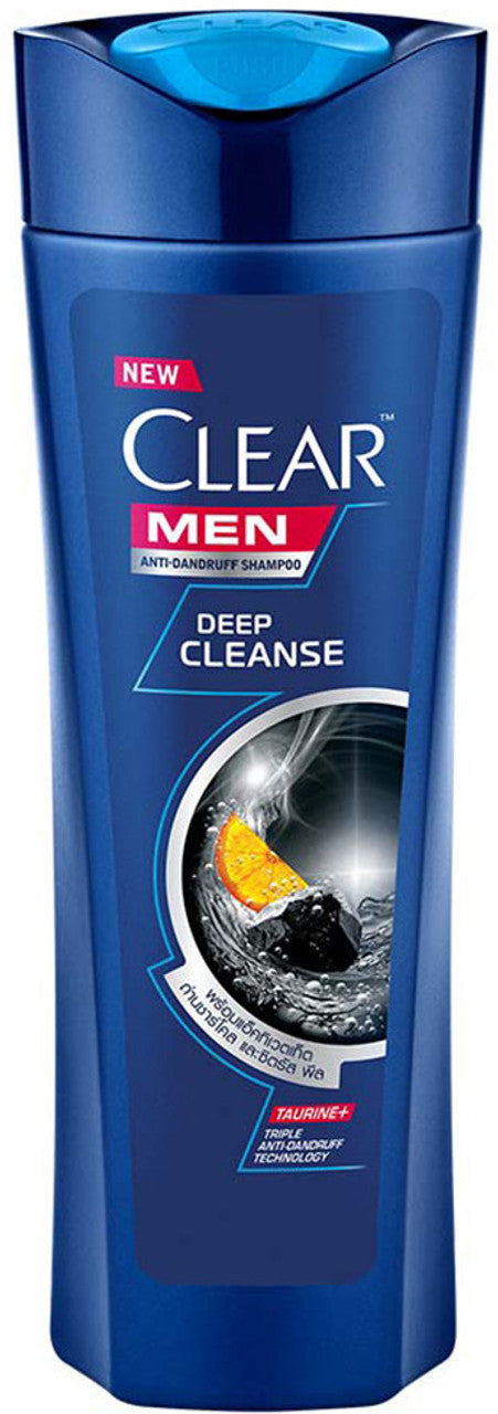Clear Men Deep Cleanse Anti-Dandruff Shampoo with Activated Charcoal  (320 ml)