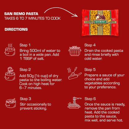 San Remo - Elbows Pasta (500g)