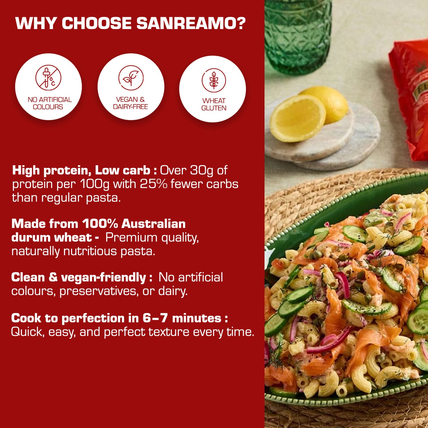 San Remo Elbows Pasta, 500g