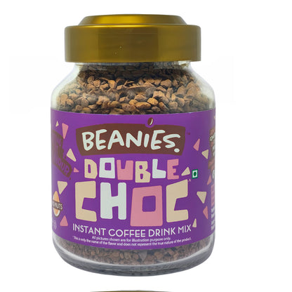 Beanies Double Chocolate Flavour Instant Coffee, 50g