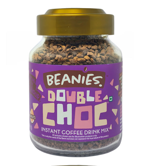 Beanies Double Chocolate Flavour Instant Coffee, 50g
