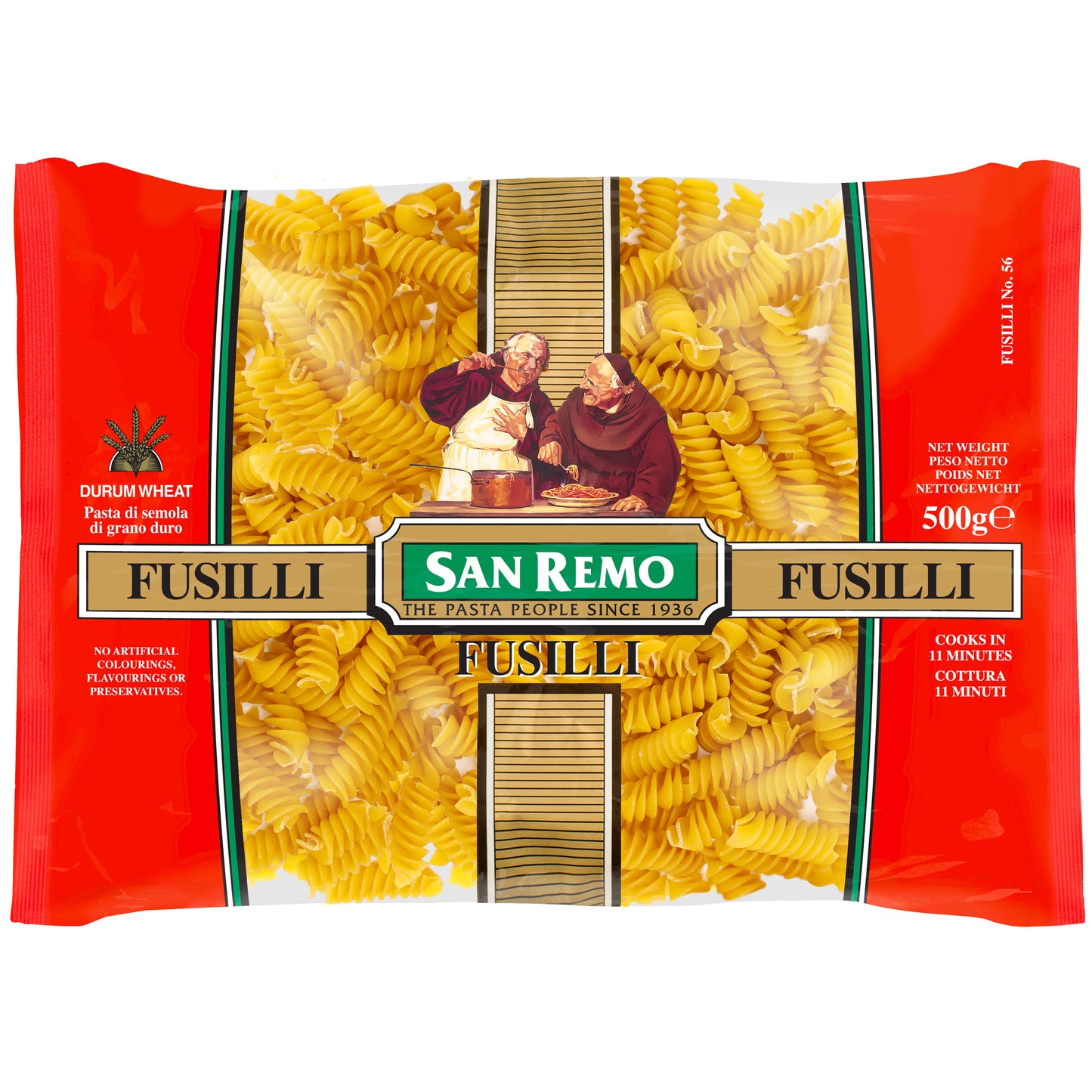 San Remo - Fusilli Pasta (500g)