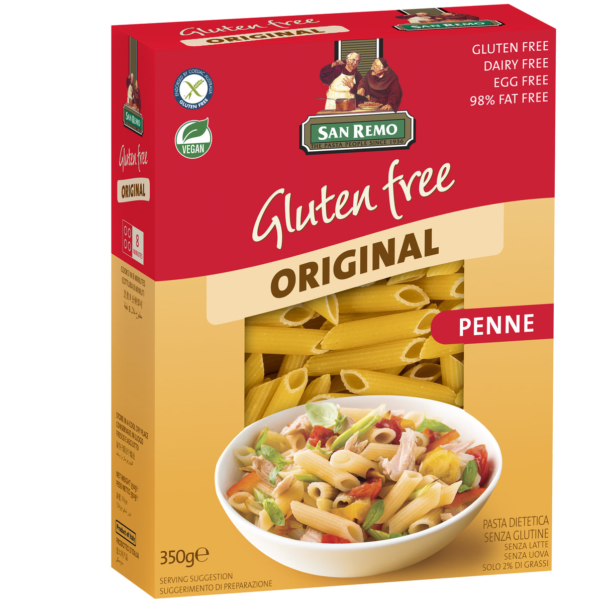 San Remo - Gluten Free Penne Pasta (350g)