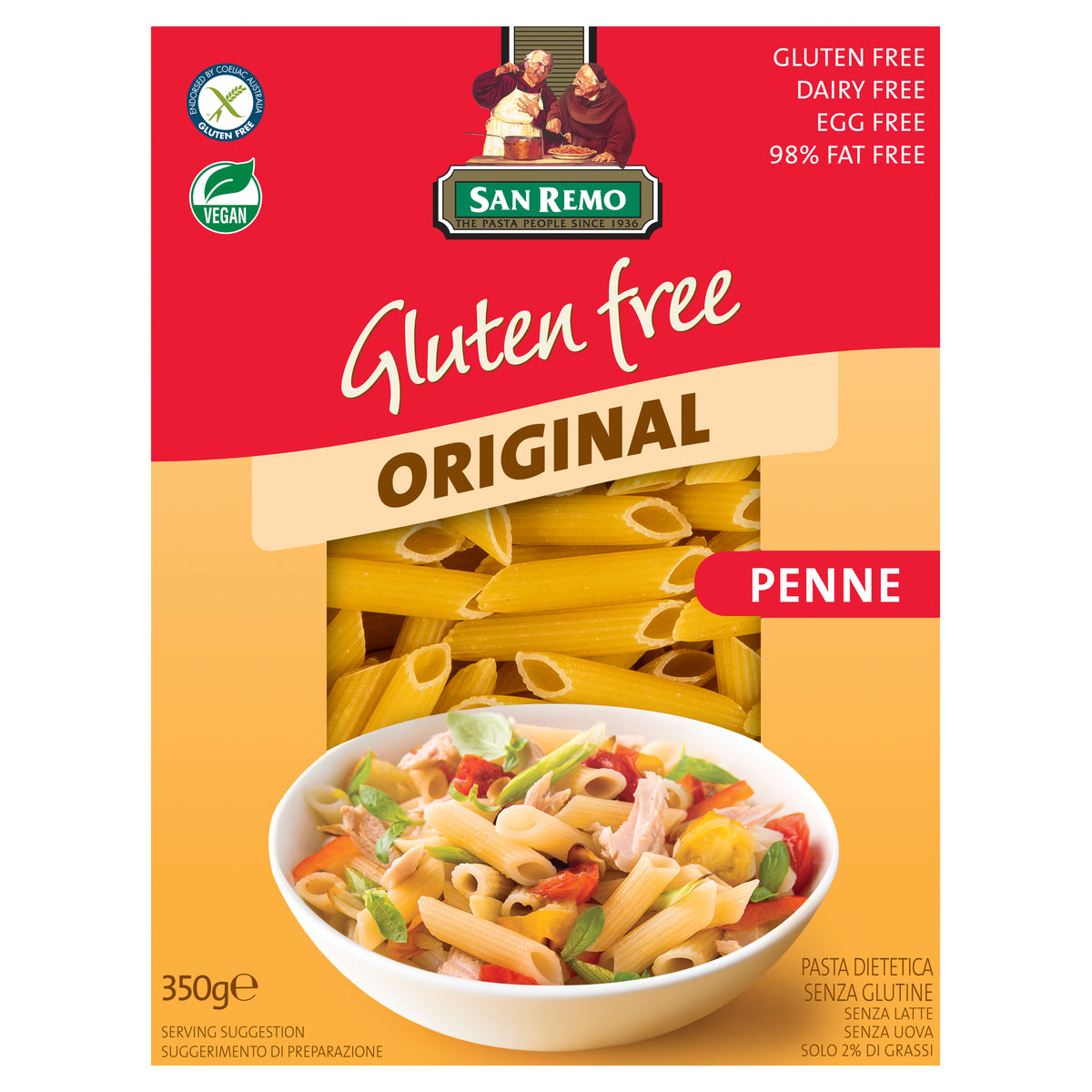 San Remo - Gluten Free Penne Pasta (350g)