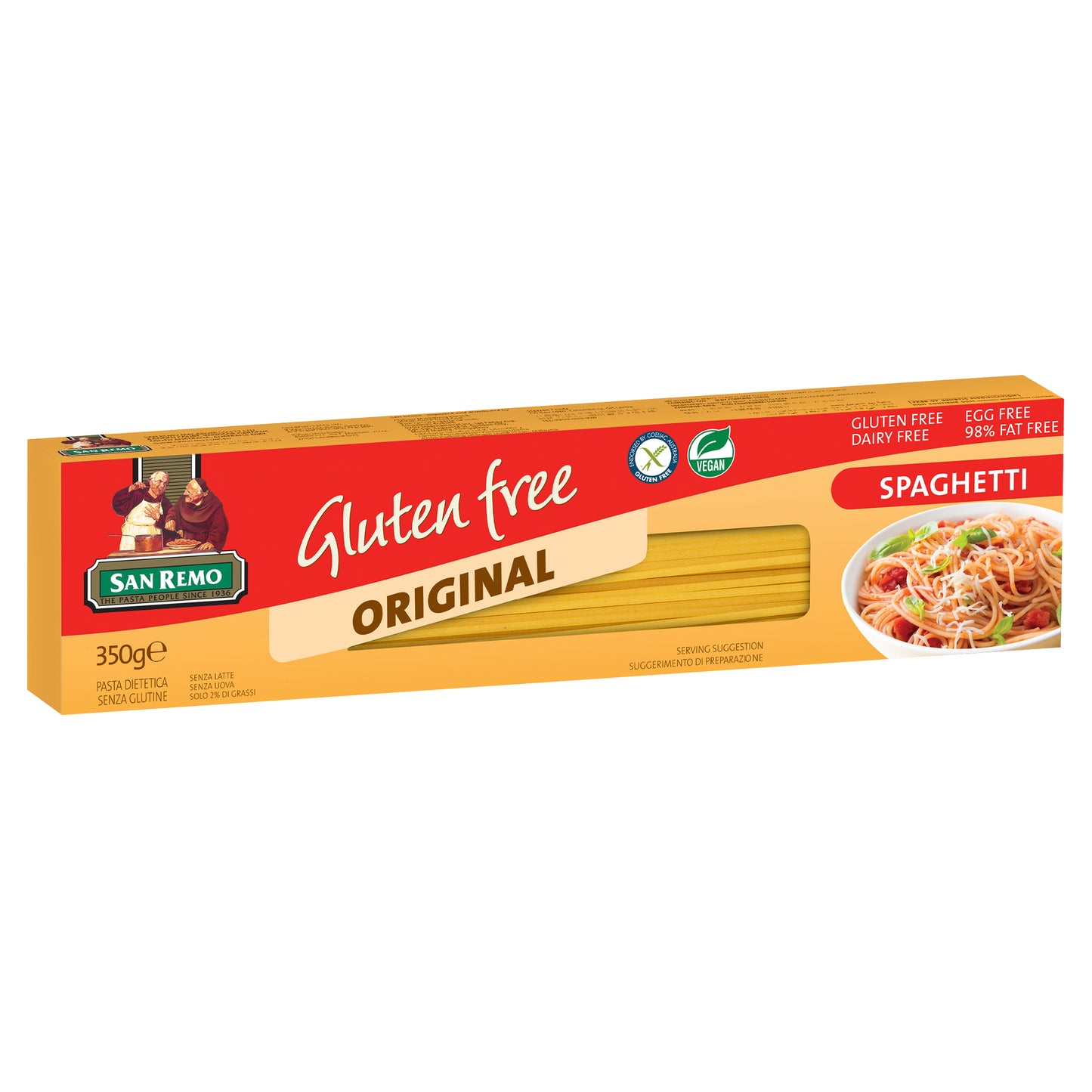 San Remo - Gluten Free Spaghetti Pasta (350g)