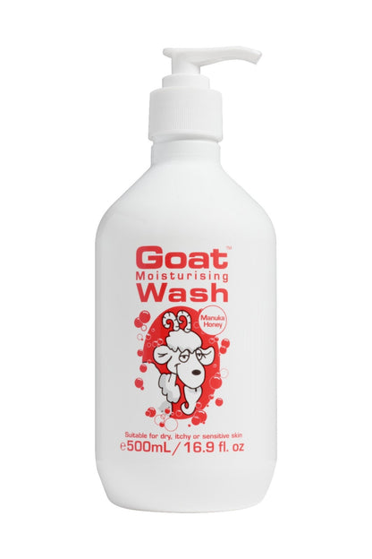 Goat - Moisturising Wash with Manuka Honey (500ml)