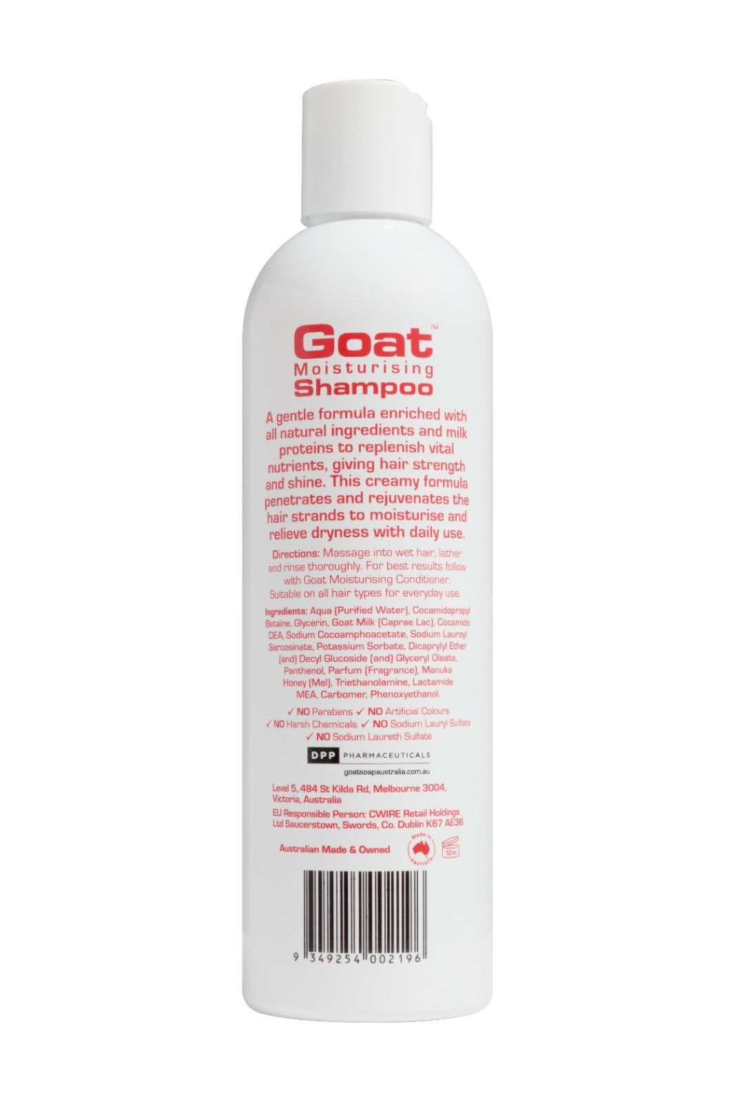 Goat - Moisturising Shampoo Manuka Honey