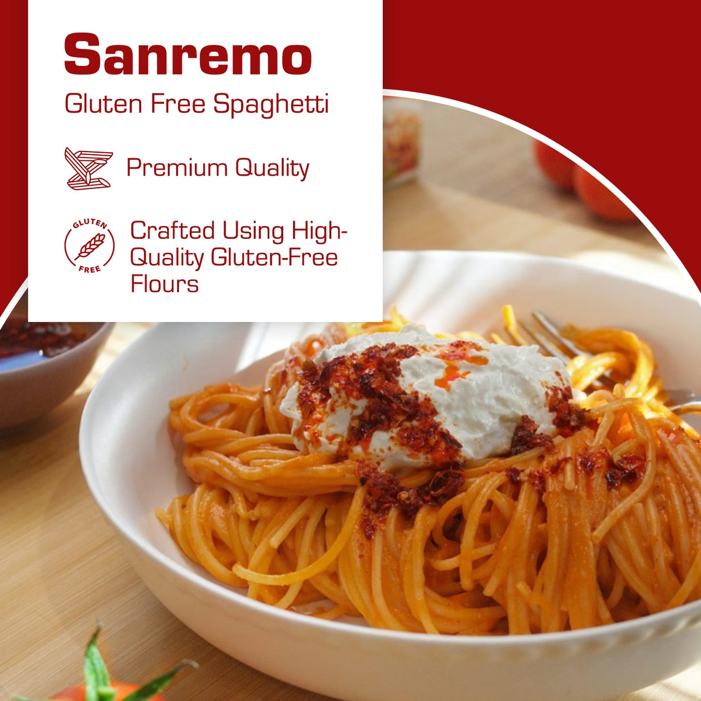 San remo Gluten Free Spaghetti Pasta, 350g