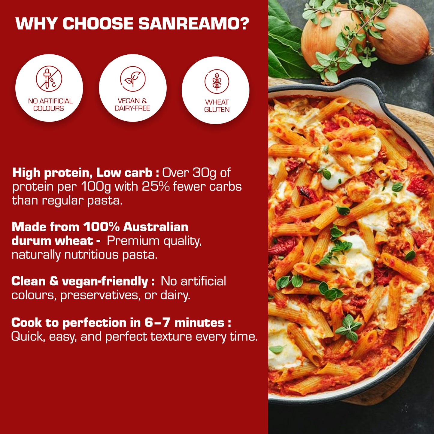San Remo Gluten Free Penne Pasta, 350g