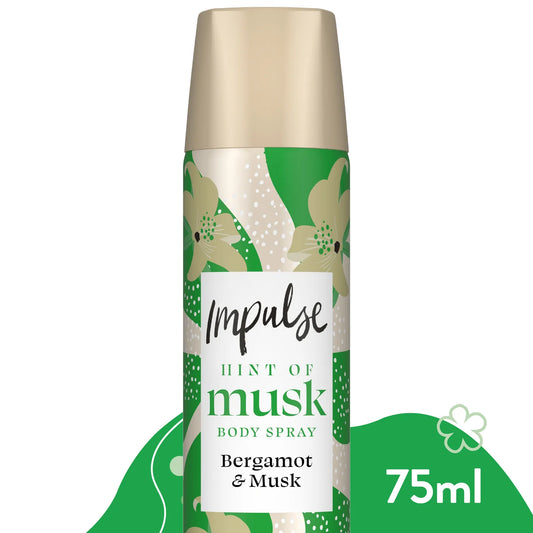 Impulse Hint of Musk Body Spray - 75 ml