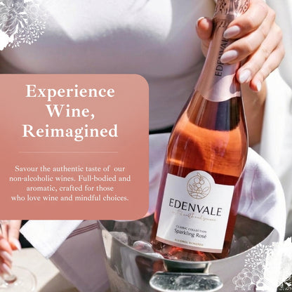 Edenvale Non Alcoholic Sparkling Rosé Wine 750ml