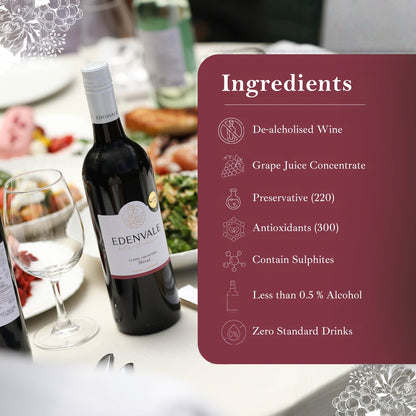 Edenvale Non Alcoholic Shiraz Wine 750ml