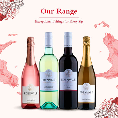 Edenvale Non Alcoholic Sparkling Rosé Wine 750ml