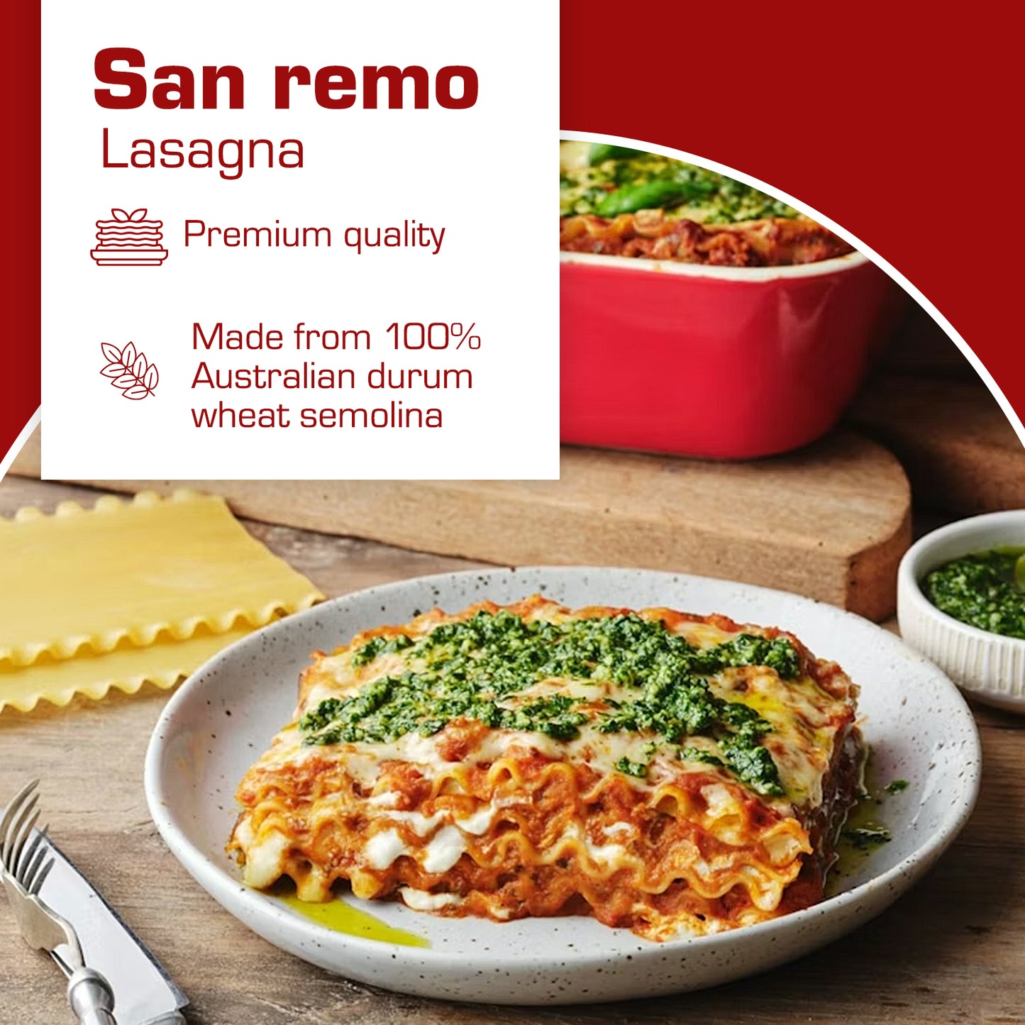 San Remo - Instant Lasagna Pasta (250g)