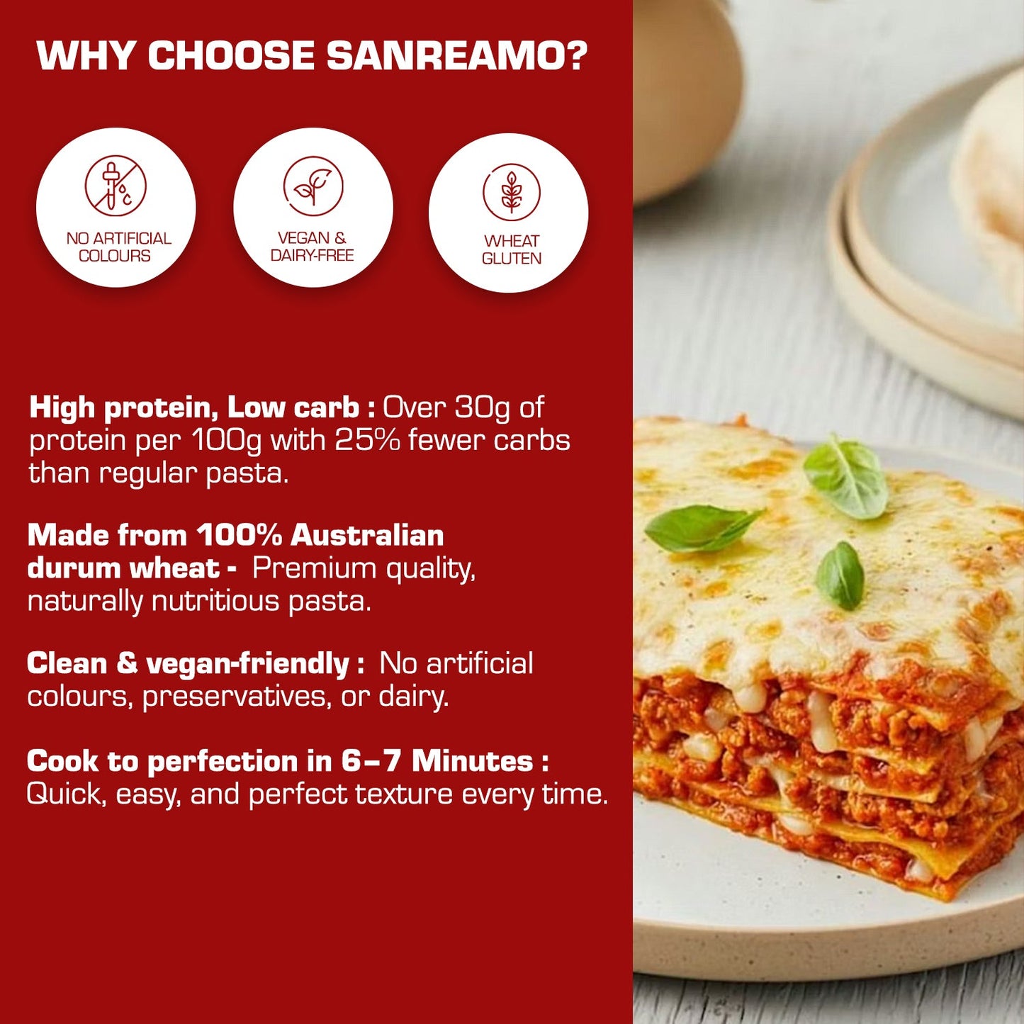 San Remo - Instant Lasagna Pasta (250g)