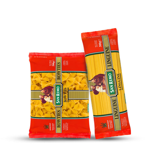 San Remo 2-Pack — Linguine + Bowties
