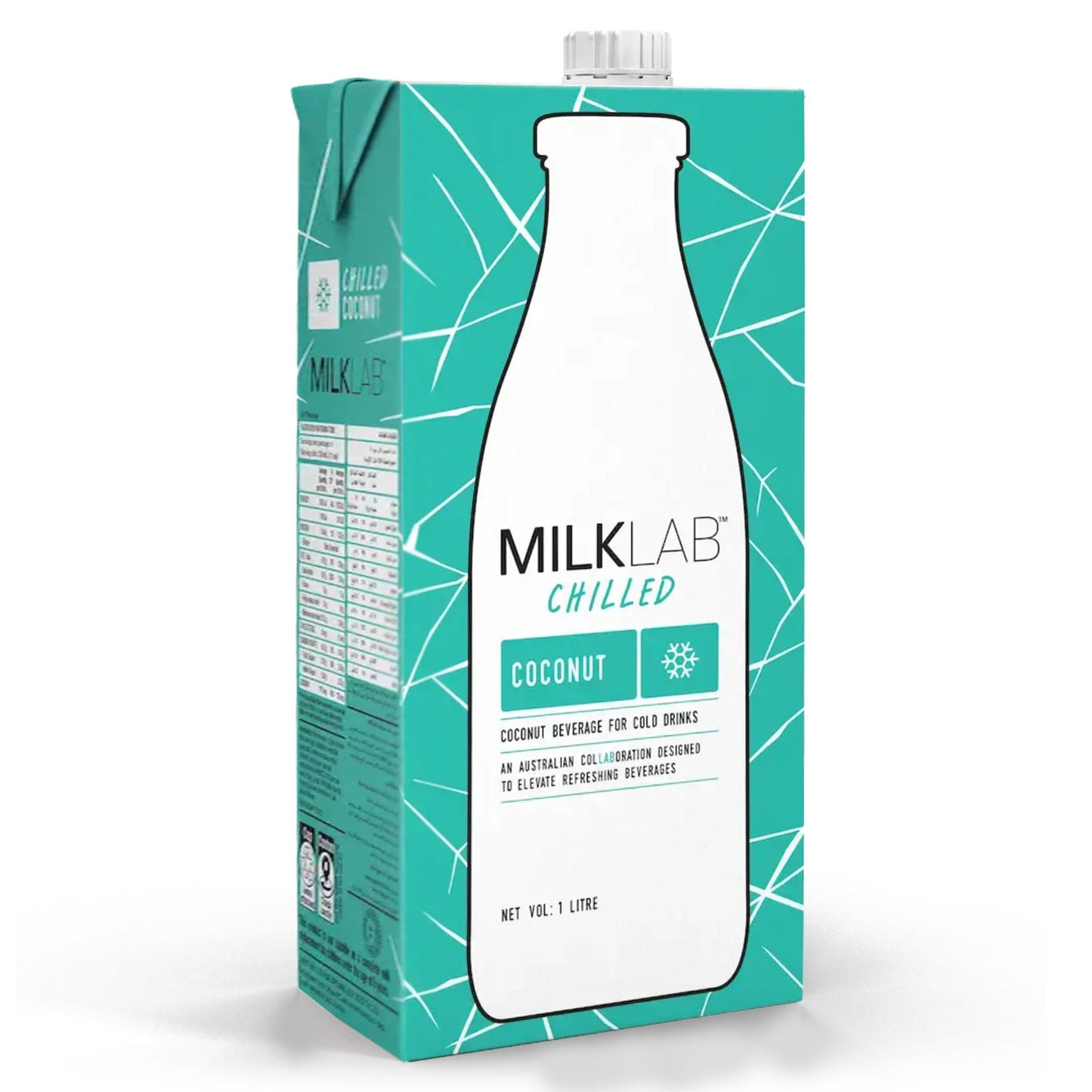 MILKLAB Coconut Milk | Lactose-Free | Vegan | 1 litres- Pack of 3