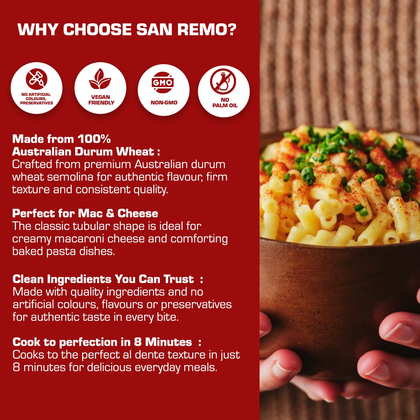 San Remo - Macaroni Pasta (500g)