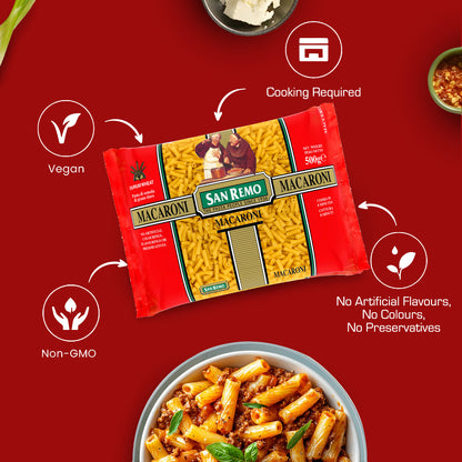 San Remo - Macaroni Pasta (500g)