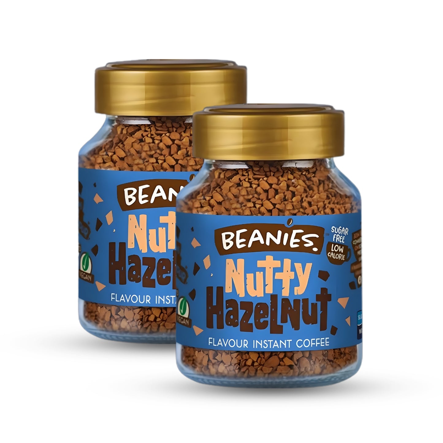 Beanies Nutty Hazelnut Flavour Instant Coffee, 50g