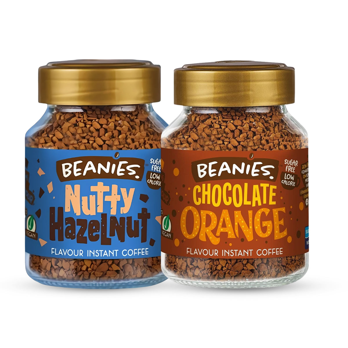 Beanies - Nutty Hazelnut & Chocolate Orange Duo