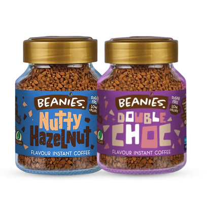 Beanies - Nutty Hazelnut & Double Chocolate Duo