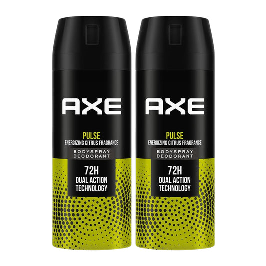 Axe Pulse Long Lasting Deodorant 150 ml Pack of 2