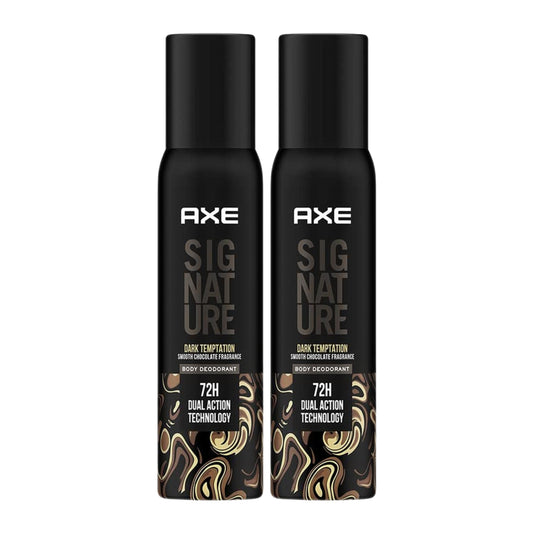 Axe Signature Dark Temptation No Gas Perfume Spray 200 ml Pack of 2