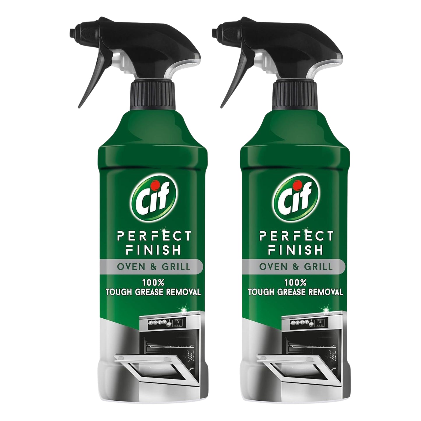 Cif Perfect Finish Oven & Grill Cleaner 435 ml Pack of 2