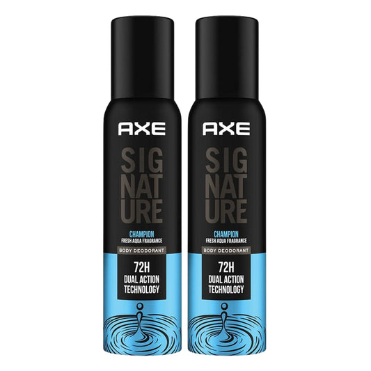 Axe Signature Champion No Gas Deodorant 154 ml Pack of 2