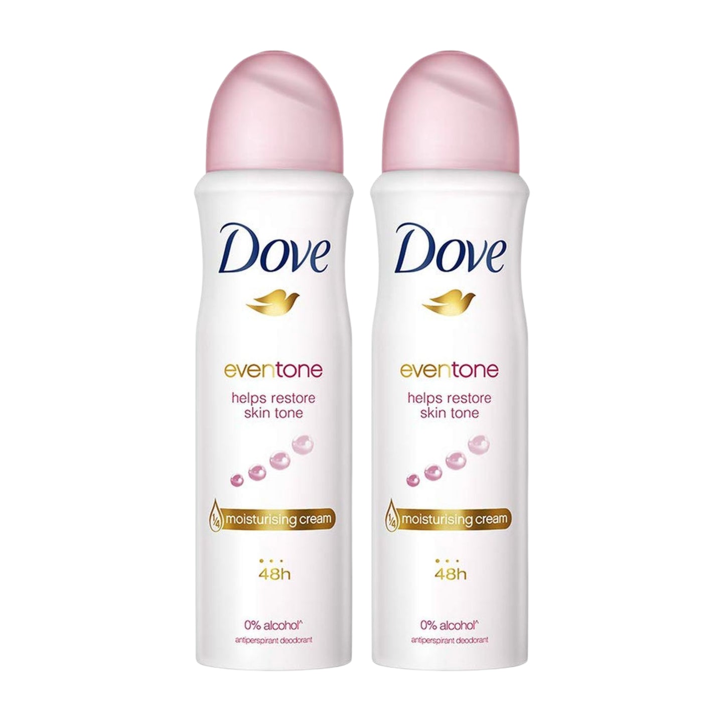 Dove Eventone Deodorant Spray Women 150 ml Pack of 2