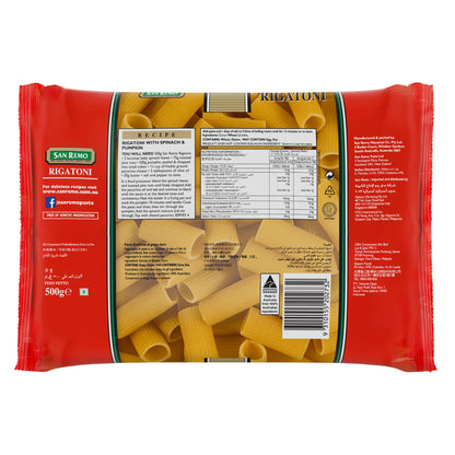 San Remo - Rigatoni Pasta (500g)