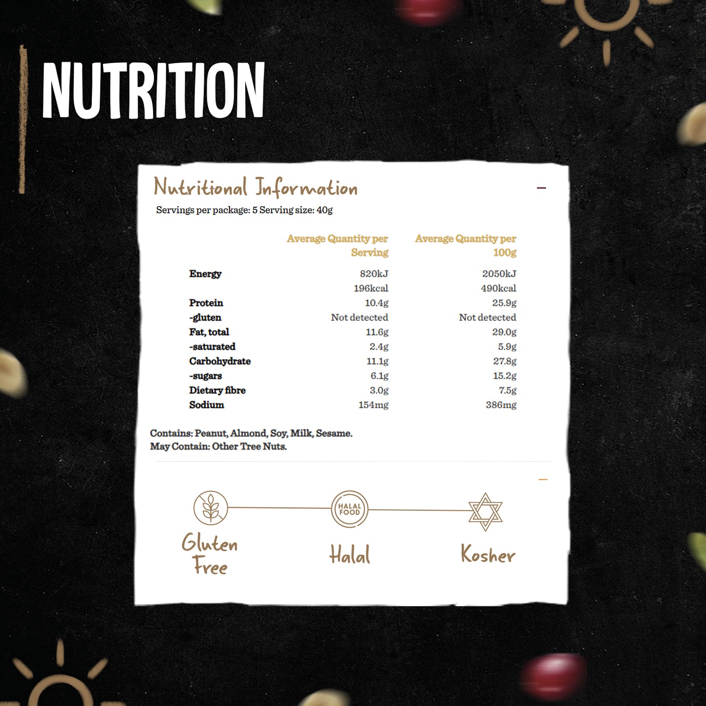 Carmans Bar Protein Salted Caramel Nut Butter 200g