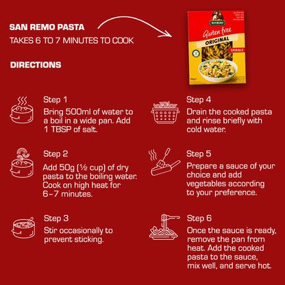 San Remo - Gluten Free Spirals Pasta (350g)