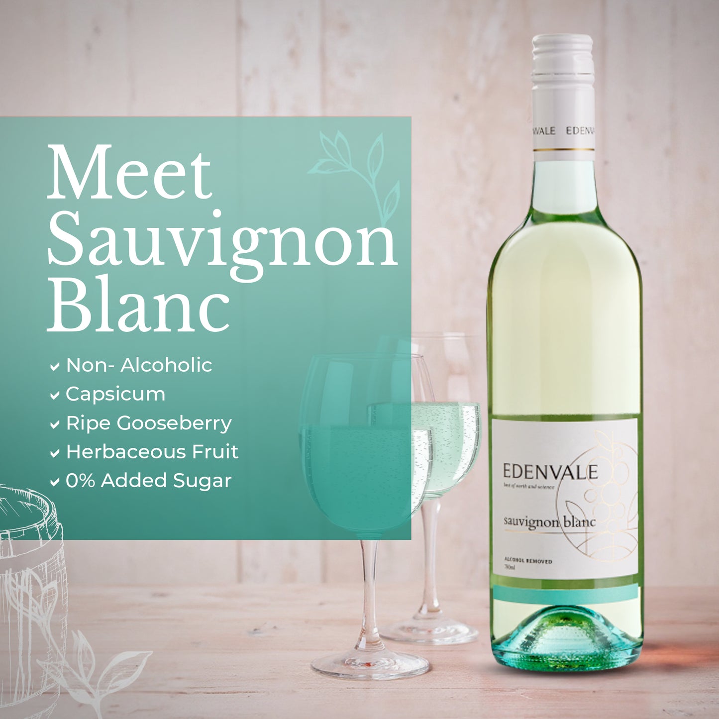 Edenvale Sauvignon Blanc, 750ml